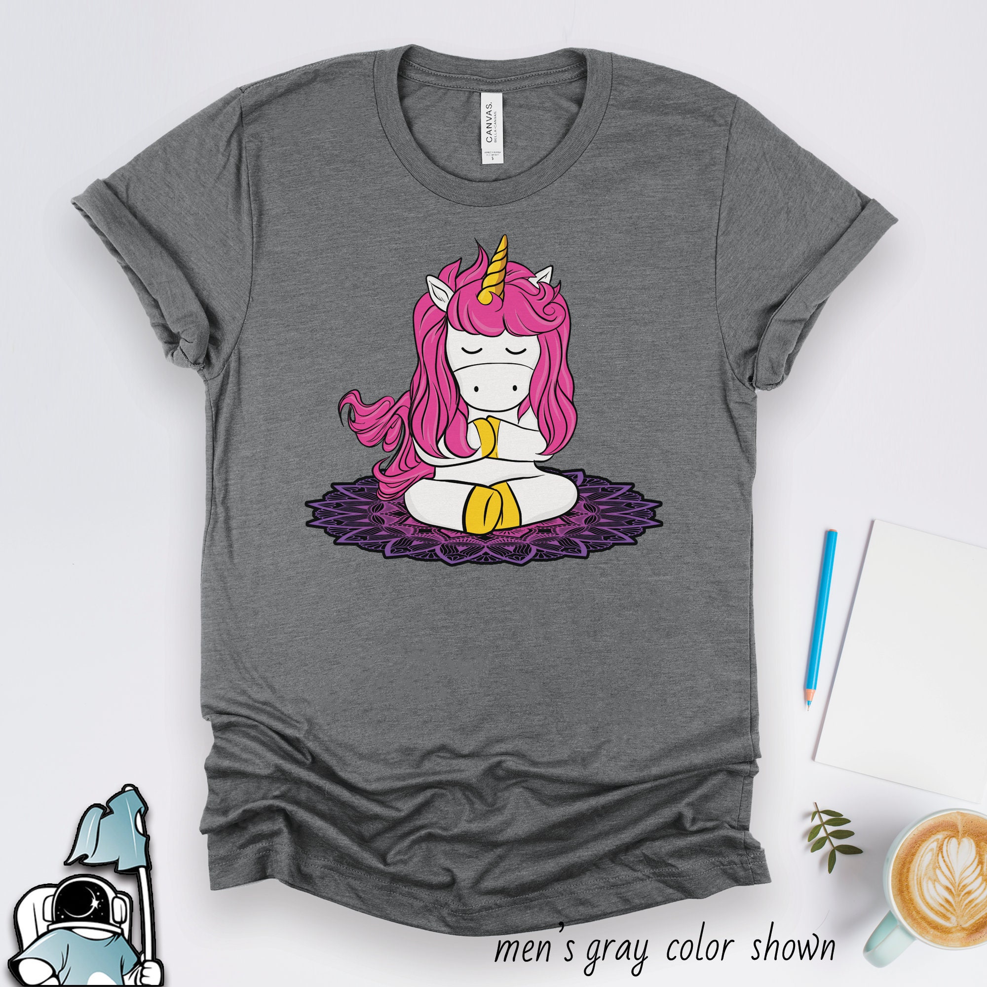 Yoga Unicorn Shirt Unicorn Yoga Shirt 