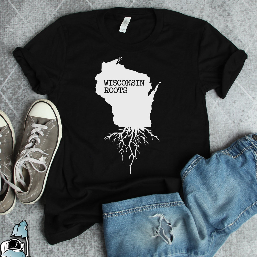 Wisconsin Roots Vector Image Wisconsin Roots Shirt, Wisconsin Shirts, Wisconsin Gifts, Wisconsin Art ...