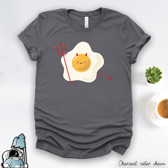 Deviled Eggs Shirt, Cooking Shirts, Egg Art, Funny Foodie Gifts, Chef Pun Halloween Costume Gift TShirt
