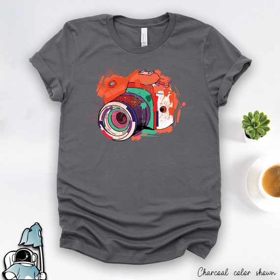 Photographer Watercolor Camera Photo Photography Gift Shirt Photographer Watercolor Camera Photo Photography Gift Shirt