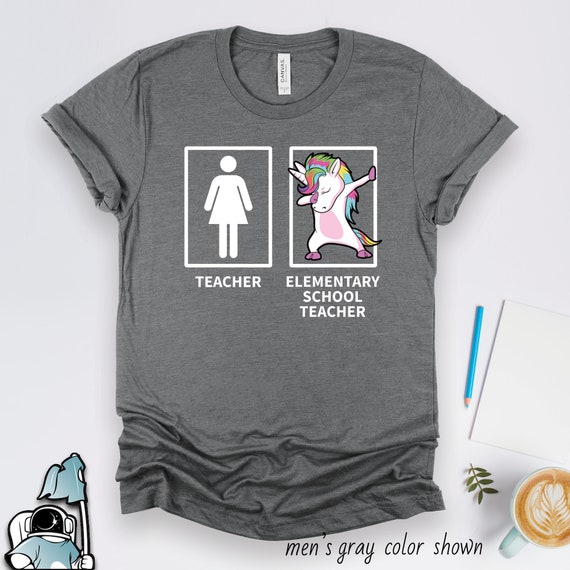 Unicorn Elementary School Teacher Shirt Unicorn Elementary School Teacher Shirt