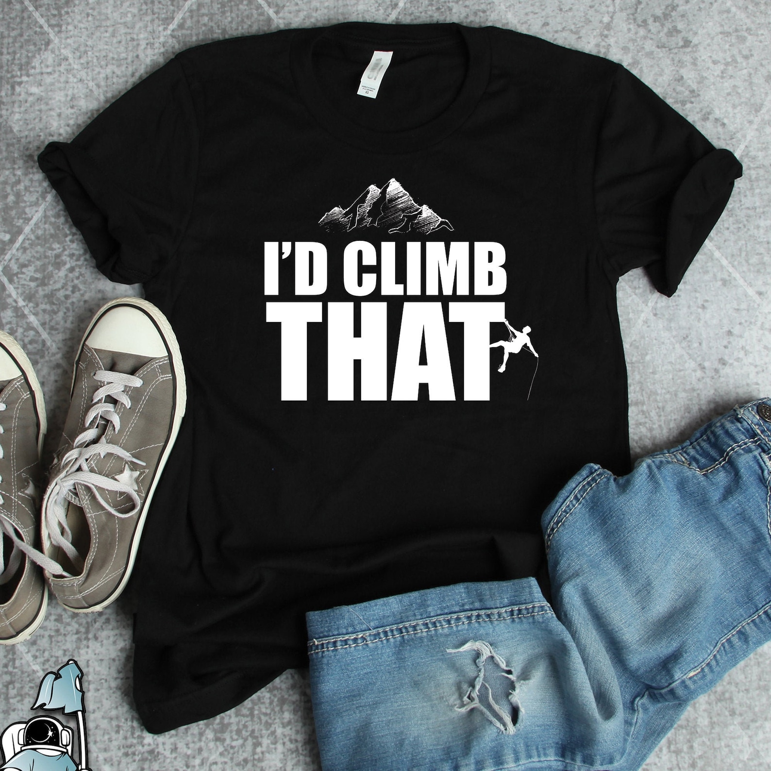 Mountain Climbing Shirt Rock Climbing Shirt Mountain Climber Etsy