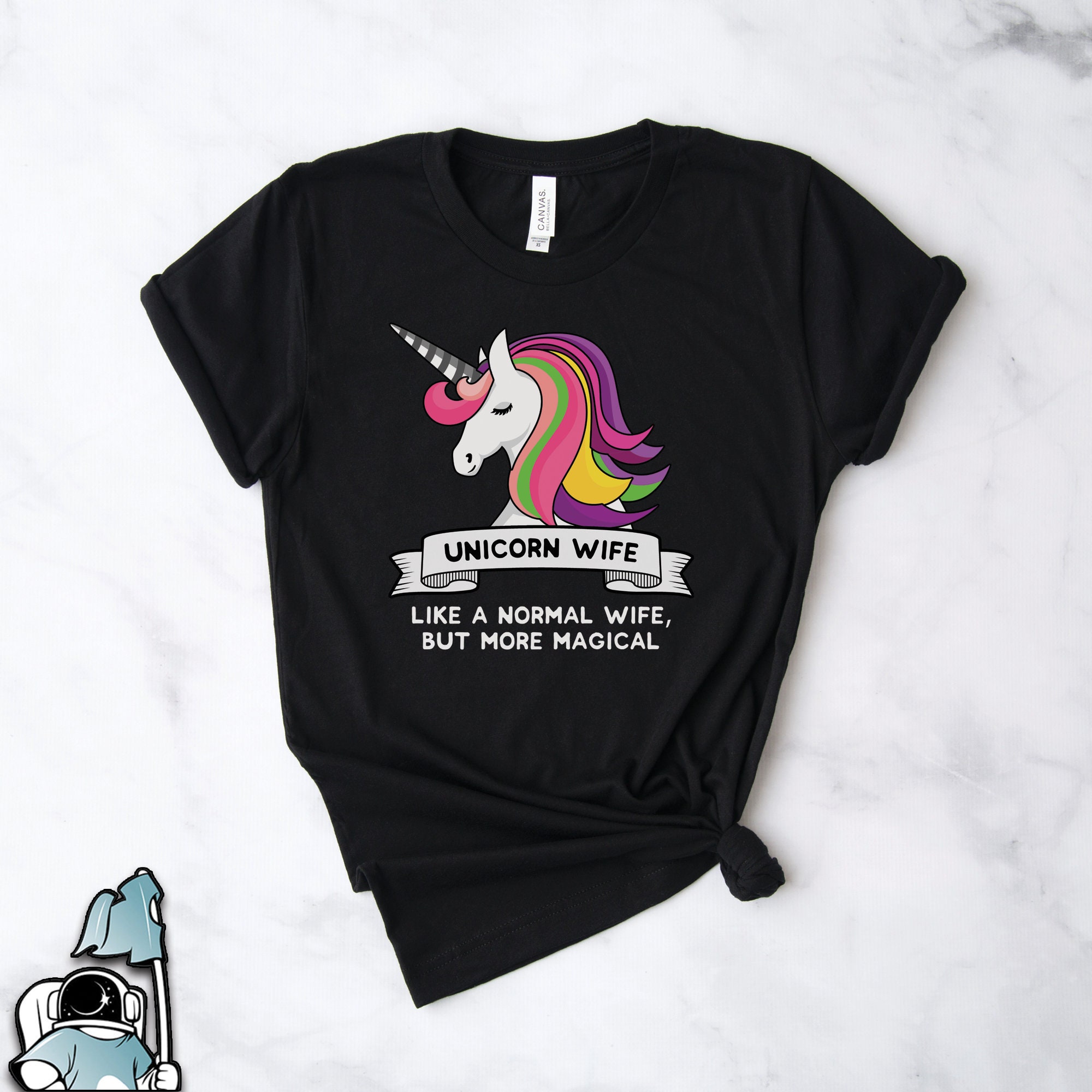 Unicorn Wife Shirts, Unicorn Mom Shirts, Anniversary Gifts, Wedding Gifts, Mother's Day Gifts, Unicorn Shirts, New Wife Gifts