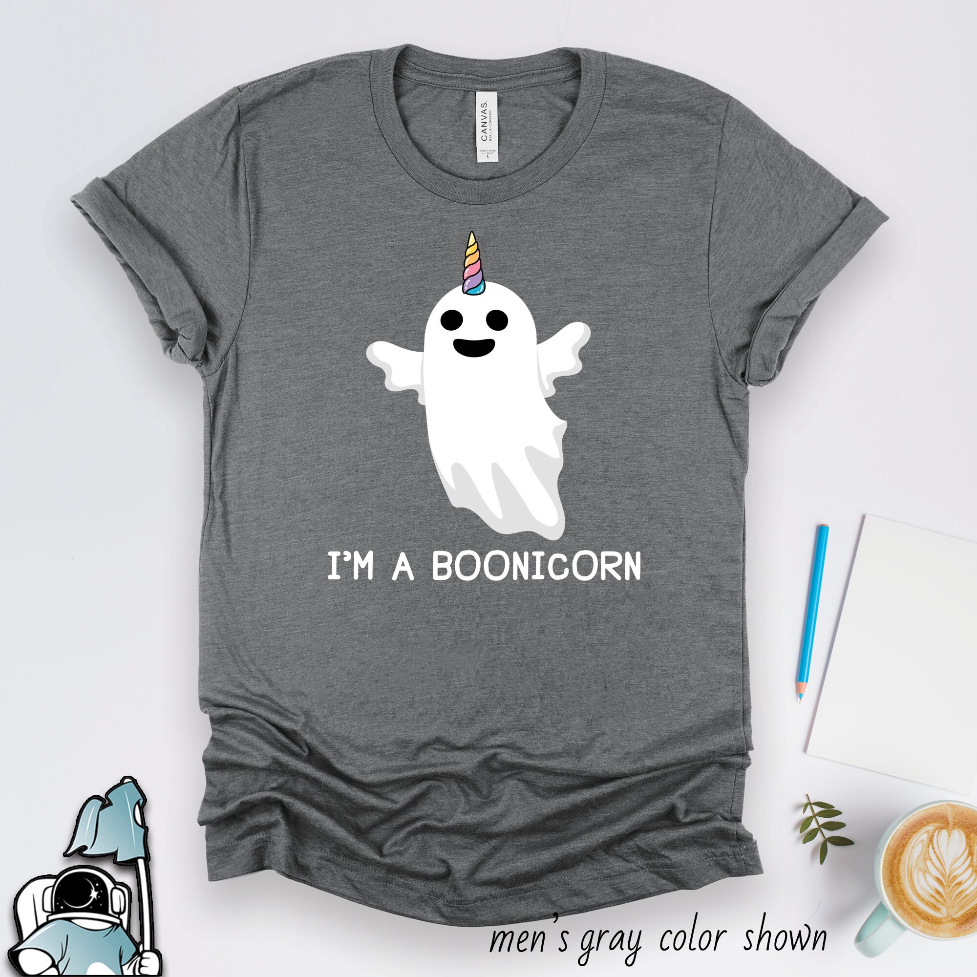 Boonicorn Ghost Unicorn Shirt Funny 