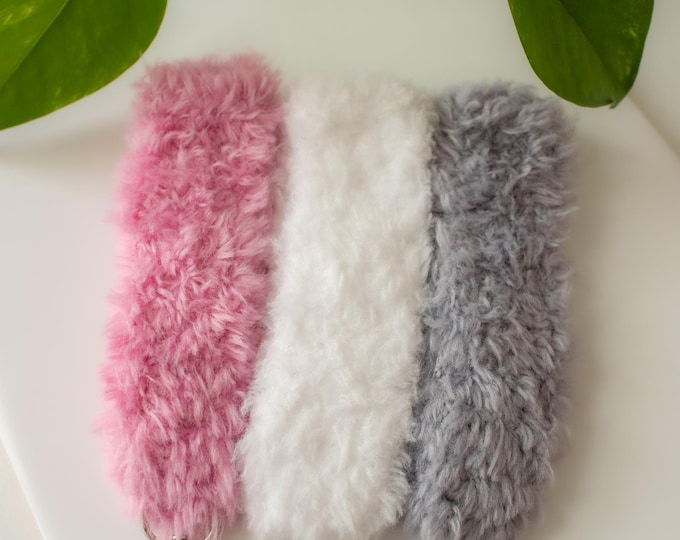 Velvet Wristlet Keychain