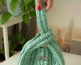 Sienna Raffia Wristlet Bag
