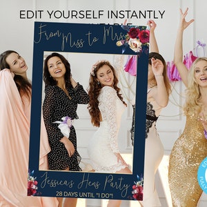 Hens party Photo Prop, Photo Prop Frame, hens prop frame, Photo Booth Prop, hens photo props, hens decorations, Photo prop frame, Hen party
