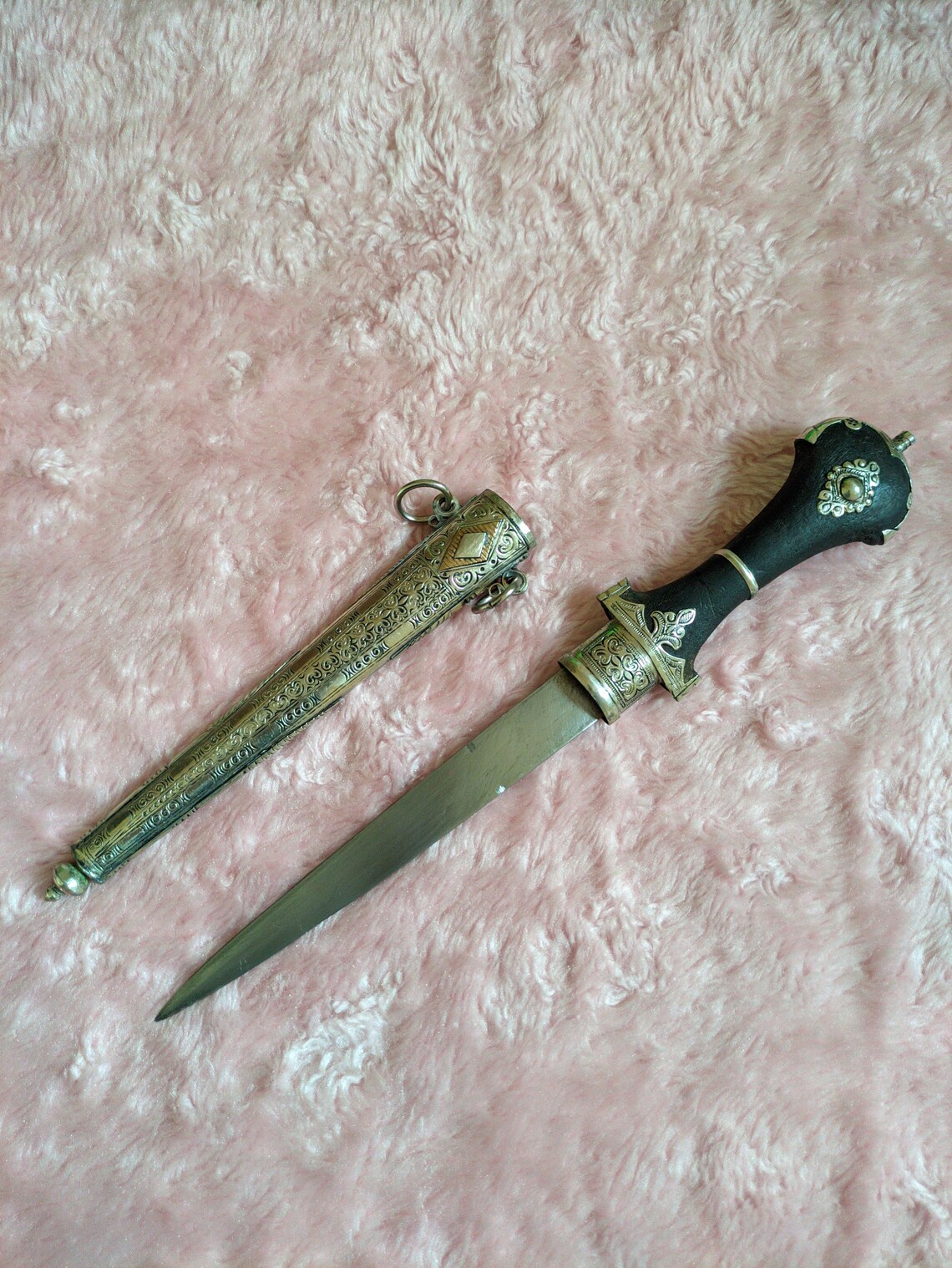 Arabic Moroccan Koummya Knife Dagger Etsy
