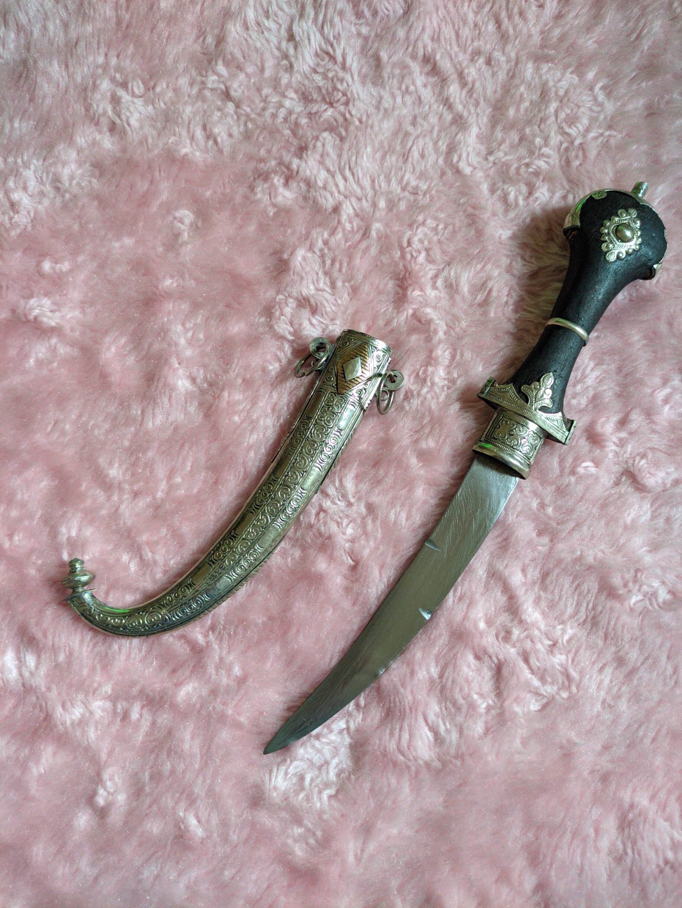 Arabic Moroccan Koummya Knife Dagger Etsy