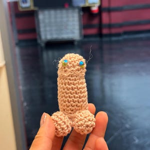 NSFW - 18+ ONLY mini crochet willy