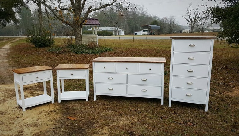 Chest of Drawers and Nightstands Custom Farmhouse Dresser