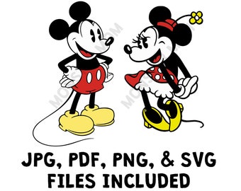 Download Vintage Mickey Svg Etsy