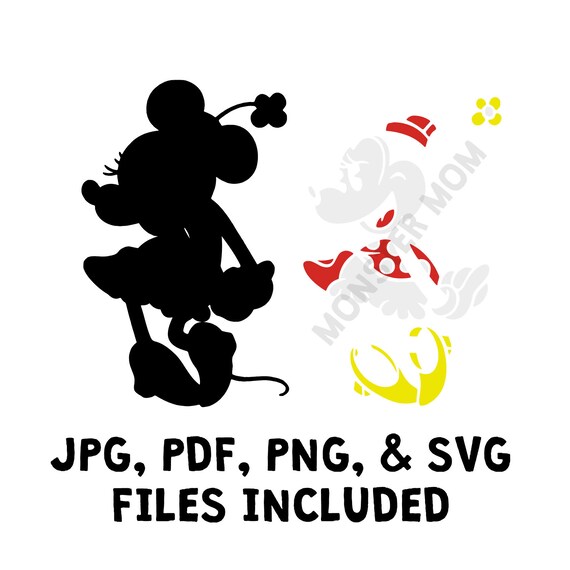 Download Minnie Mouse Layered Svg Vintage Minnie Svg Minnie Clipart Etsy