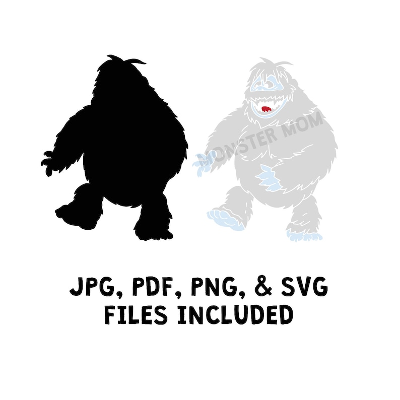 Download Abominable Snowman LAYERED SVG Snowman SvG Bumble SVG | Etsy
