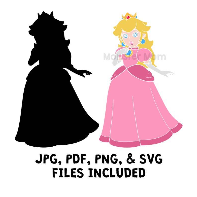 Free Free 288 Princess Peach Svg SVG PNG EPS DXF File