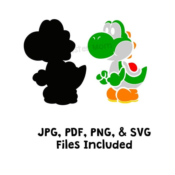 ヨッシー レイヤード SVG | ヨッシー クリップアート | ヨッシー png