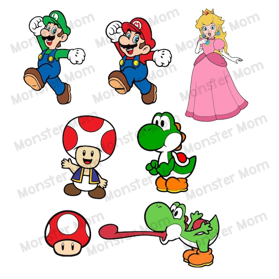 Mario, Luigi, Yoshi, Toad