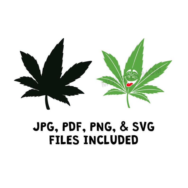Download Cannabis Leaf LAYERED SVG Cannabis SvG Marijuana SVG | Etsy