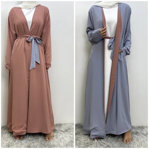 Reversable Open Front Ramadan Abaya