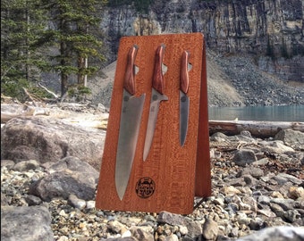 The Camp Chef's perfect knife set