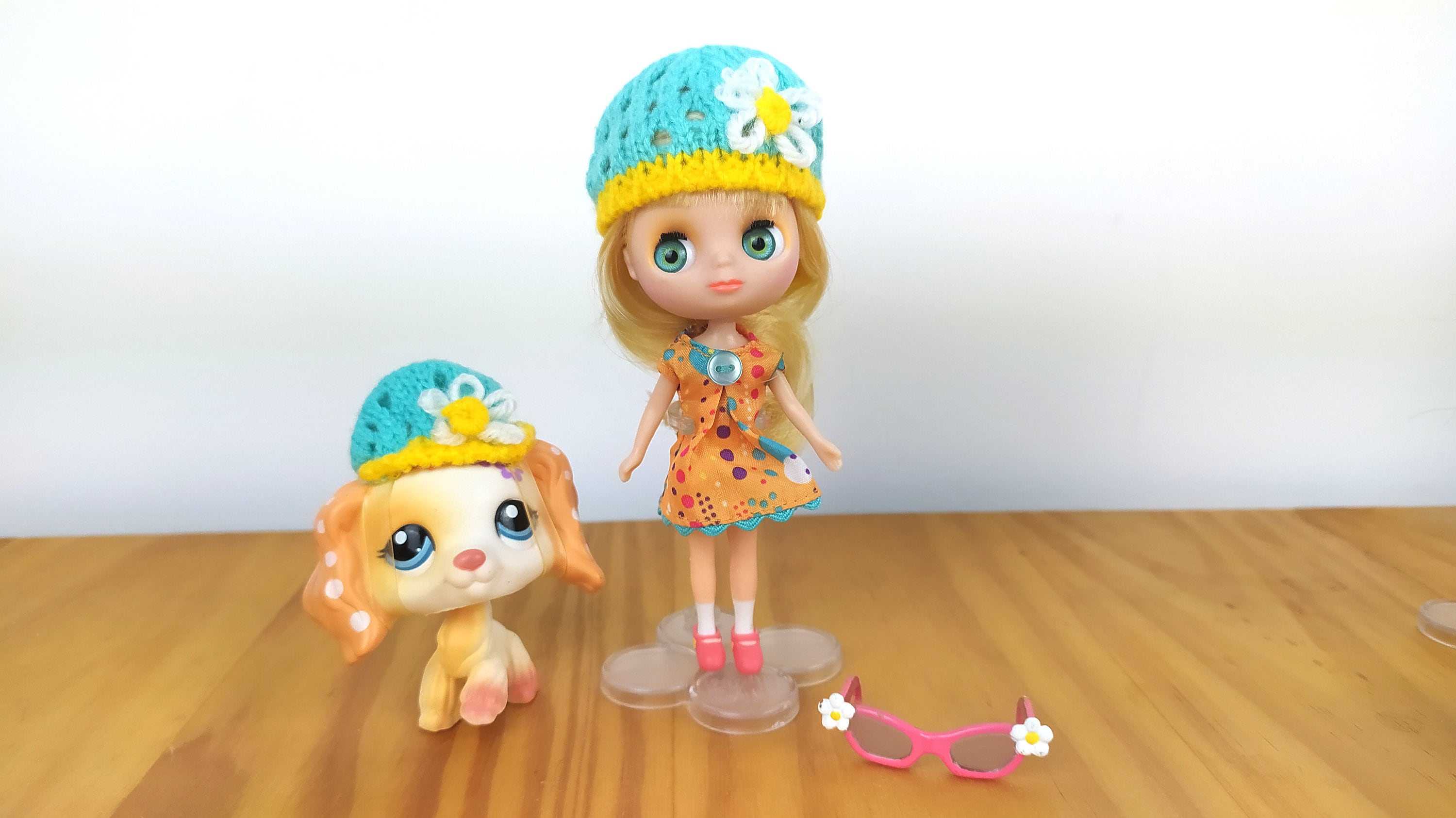 Littlest Pet Shop Blythe Doll Set Outdoor Afternoon