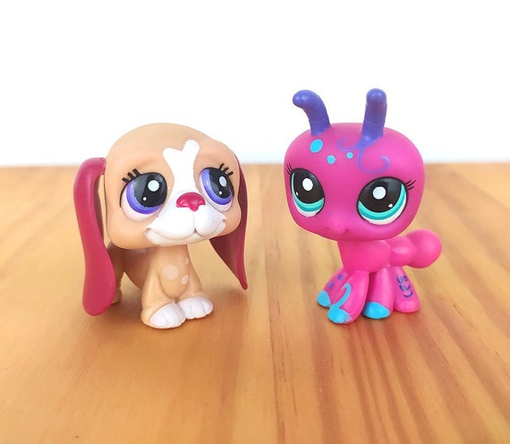 Littlest Pet Shop toys rare LPS toys cute dogs puppy toy for girls  collection