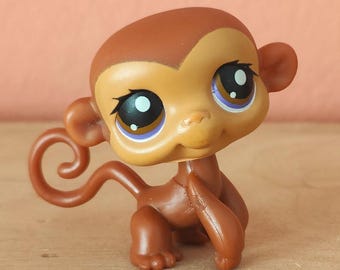 LPS Mona #56 / Autentico Littlest Pet Shop di Hasbro / Collezionista di giocattoli vintage