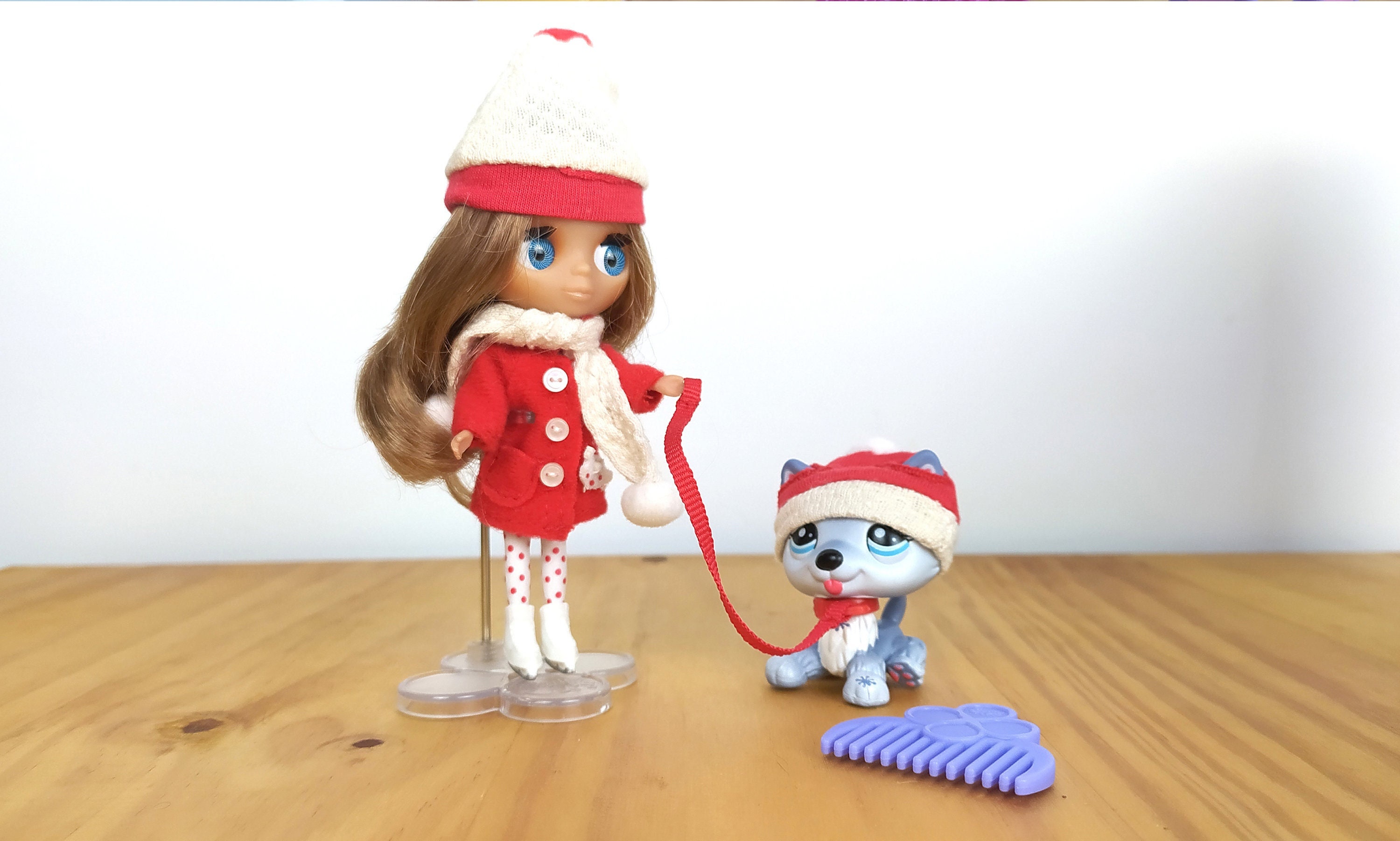 Littlest Pet Shop Blythe Doll Set Outdoor Afternoon