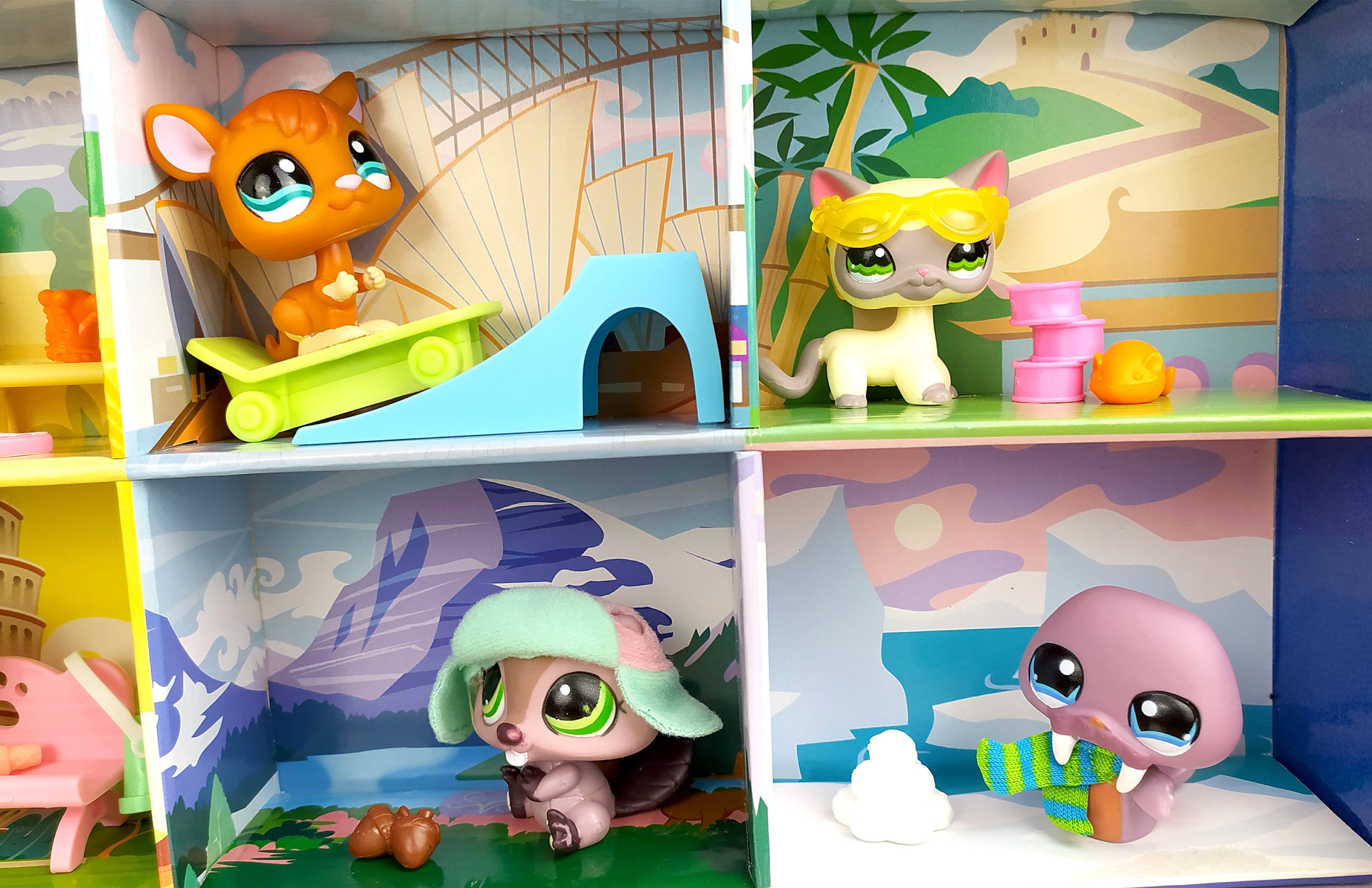 Littlest pet shop around the best sale world