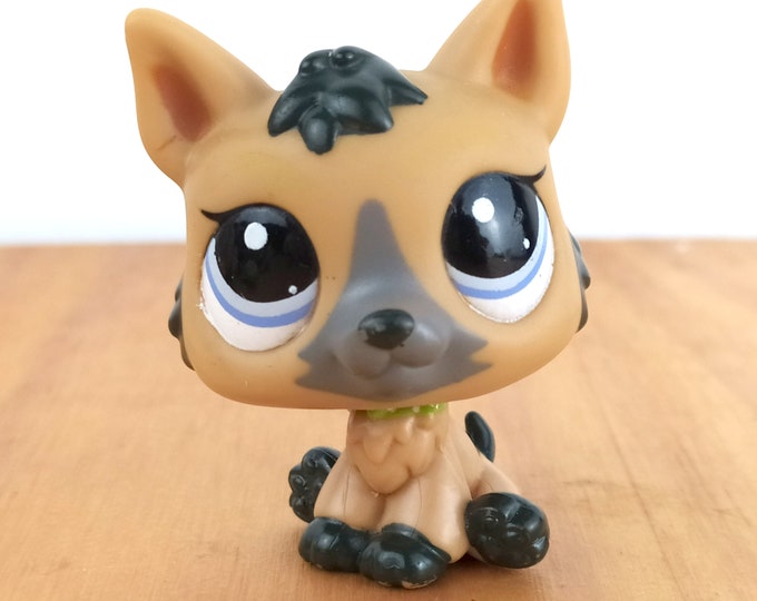 LPS German Shepherd 3562 / Authentic Vintage Hasbro Littlest Pet Shop