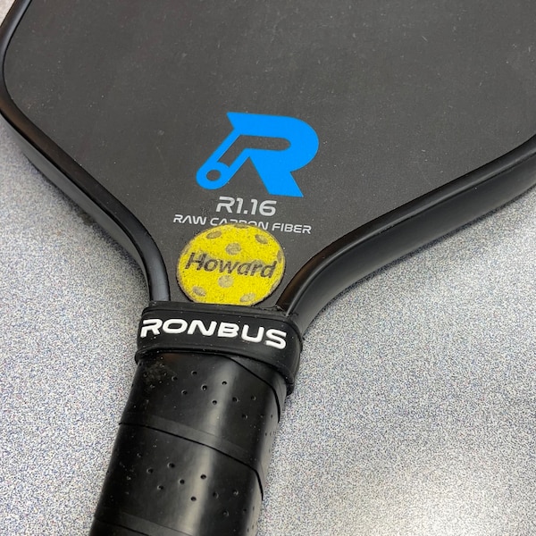 Pickleball Paddle Band Personalized Etsy