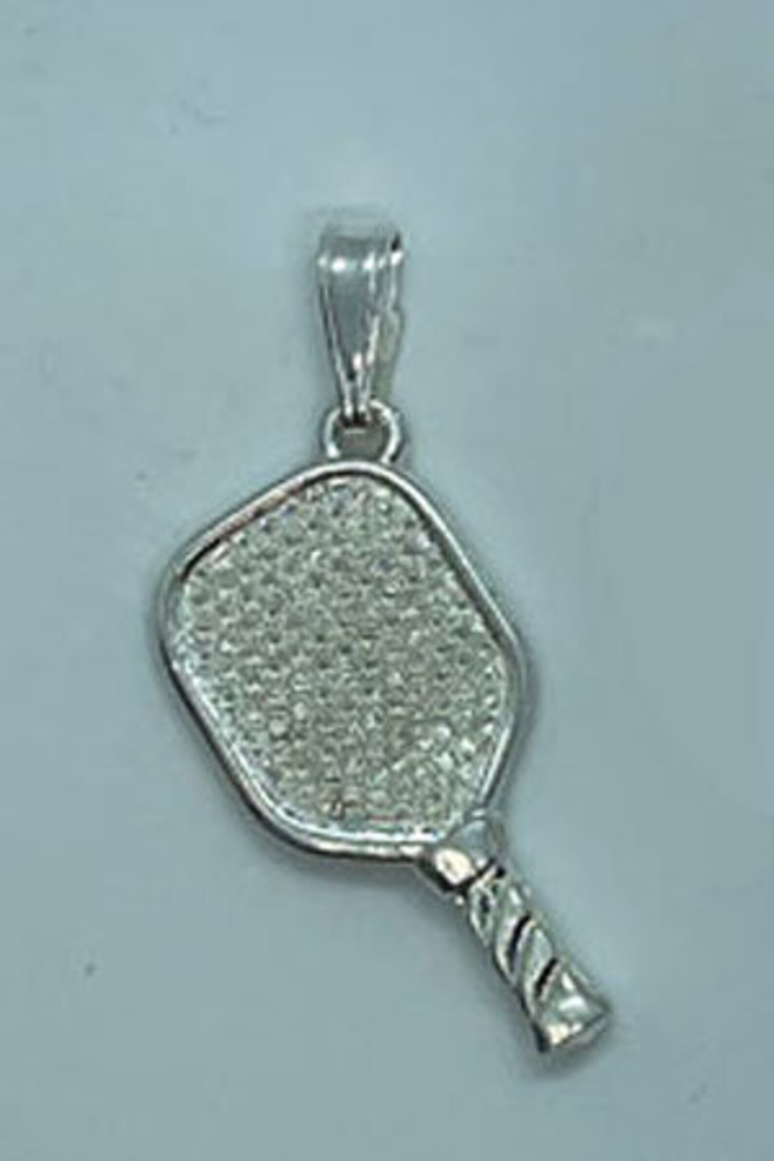 Sterling Silver Small Pickleball Pendants 1 Etsy
