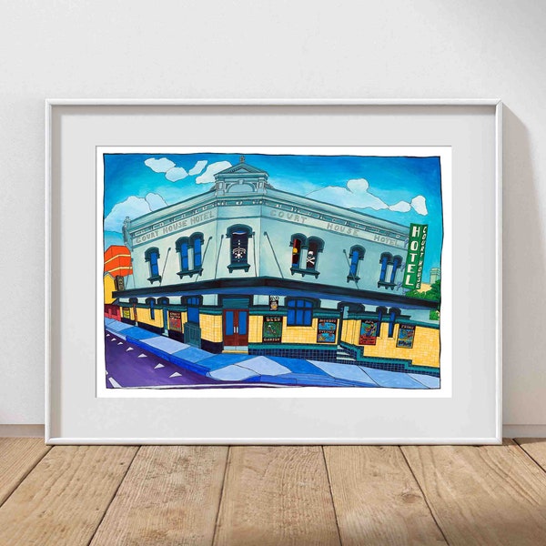 The Courty | Fine Art Print | Limited Edition of 75 | A2 A3