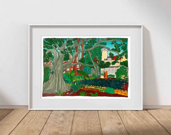 Secret Garden | Fine Art Print | Limited Edition of 75 | A2 A3