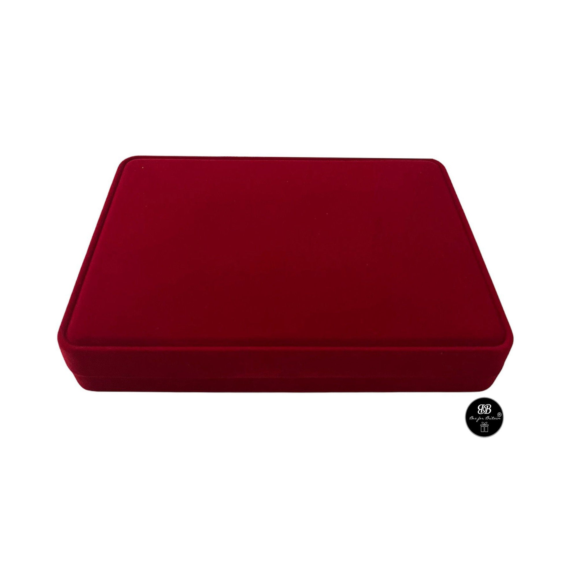 Luxury Red Velvet Jewellery Box Necklace Pendant Gift Box Etsy UK