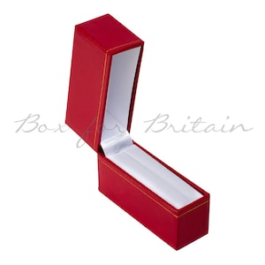 Luxury Leatherette Slim Bangle Box. 4 Colours Perfect for Engagement Proposal Birthdays. Gifts Box, Jewellery Display Storage Case.