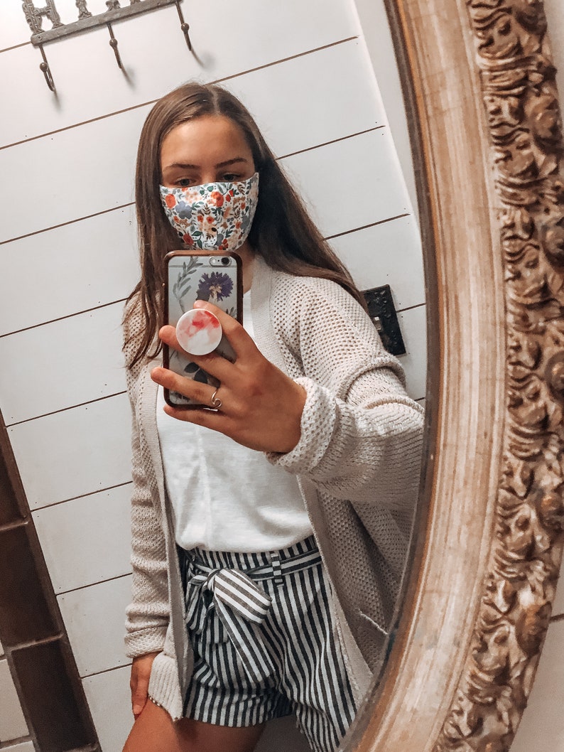 Rifle Paper Co Masks Women's Floral Face Mask Rifle image 1