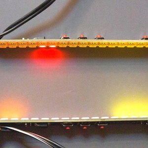 LED Lighting Module: Cosplay, Models, Crafts - 18 Effects, Line of 16 LEDs