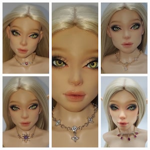 Modepuppen Schmuck Halskette MSD 1/4 & SD 1/3 BJDs