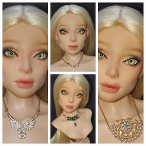 Puppen Schmuck Halskette 1/4 MSD & 1/3 SD BJDS