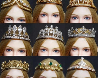 1/6 Fashion Doll Jewelry Crown BJD, Fashion Royalty