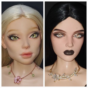 Modepuppen Schmuck Halsketten 1/4 MSD & 1/3 SD BJD einstellbar