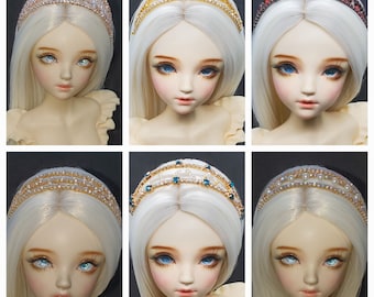 Custom BJD Headband Crowns SD 1/4 size BJD Dolls adjustable