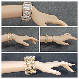 1/6 Modepuppe Schmuck Strass Armbänder Fashion Royalty, BJD,Silkstone
