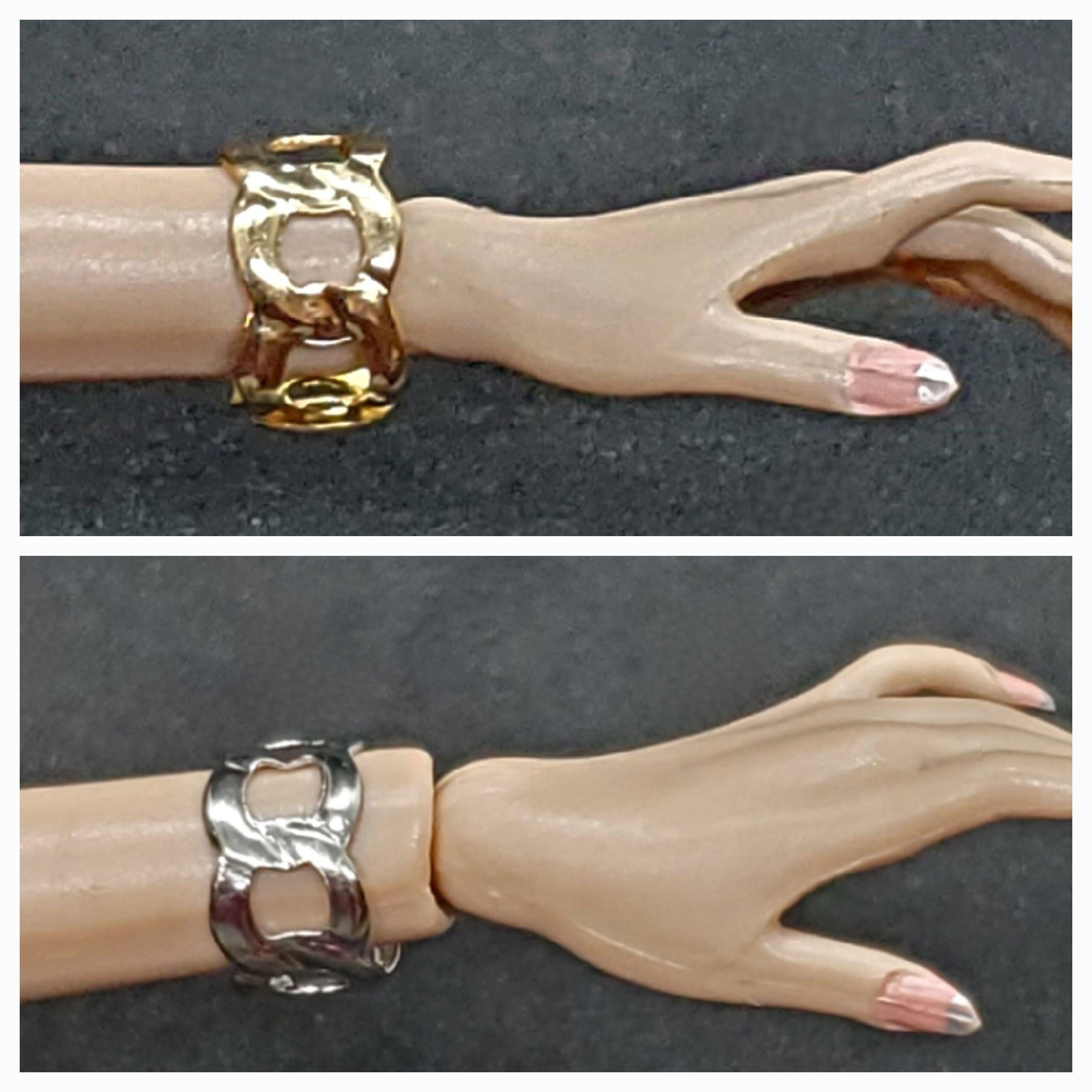 Deux Bracelets Anciens Miniatures Pour Poupée Jumeau, Bru - Bijoux XIXe Siècle