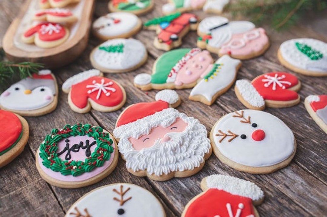 One Dozen Nut Free Sugar Cookies designs May Vary Etsy