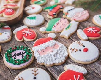 Ein Dutzend Nussfreie Zuckerplätzen (Designs können variieren)