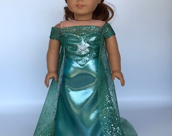 elsa doll coronation dress