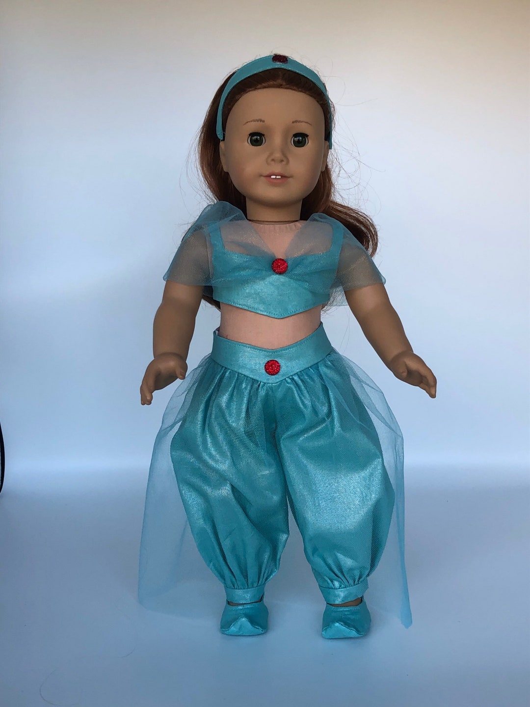 Disneys Little Mermaid Princess Jasmine Outfit is Handmade to - Etsy