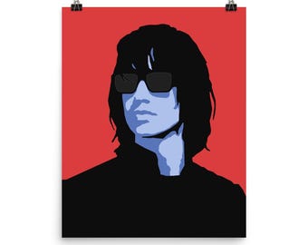 Julian Casablancas artwork poster print